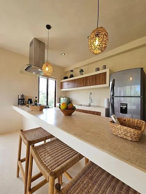 Private Rooftop Penthouse With Pool, Bbq & Jungle View Apartment Tulum