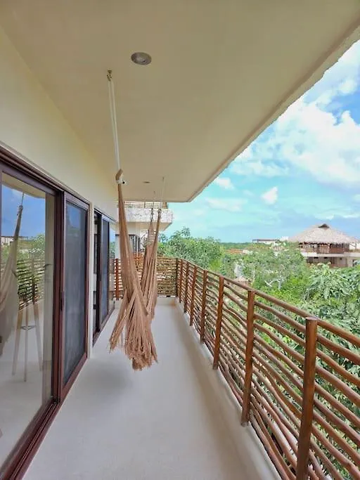Private Rooftop Penthouse With Pool, Bbq & Jungle View Appartement Tulum Pueblo