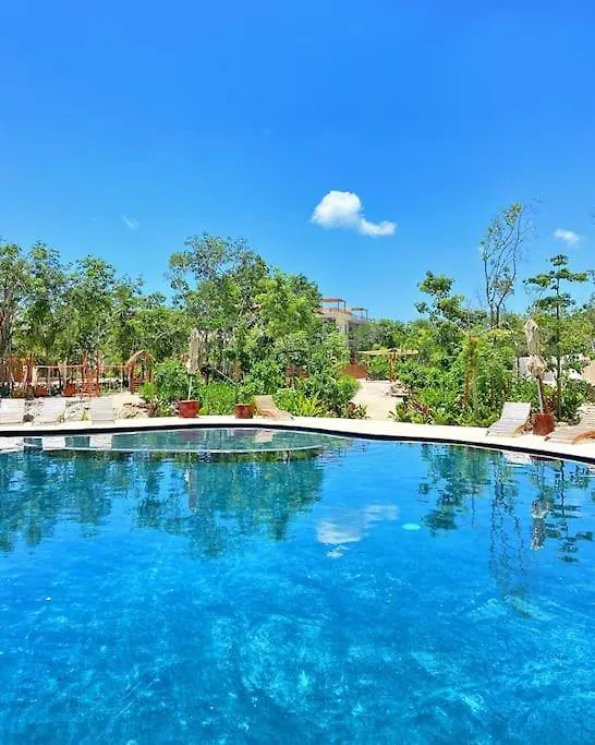 Private Rooftop Penthouse With Pool, Bbq & Jungle View Appartement Tulum Pueblo